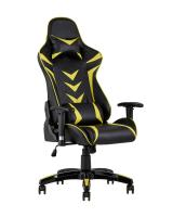 Кресло игровое TopChairs Corvette желтое фото Кресло игровое TopChairs Corvette желтое. Фото №1