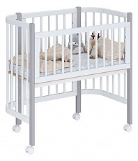 Кроватка Polini kids Simple 105, белый. Фото №2