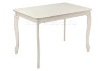 Стол деревянный Амато молочный