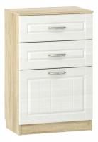 Тумба  Оливия НМ 040.45, Белое дерево, Дуб Сонома фото Тумба  Оливия НМ 040.45, Белое дерево, Дуб Сонома. Фото №1