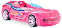 Кровать машина Cilek Biturbo розовая
