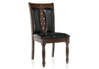 Стул деревянный Gala dirty oak / black фото Стул деревянный Gala dirty oak / black. Фото №1