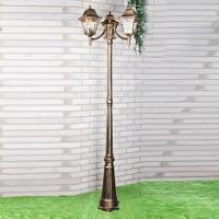 Фонарный столб Elektrostandard Altair F/3 a025024 фото Фонарный столб Elektrostandard Altair F/3 a025024