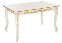 Стол деревянный Мауро патина золото. Фото №1