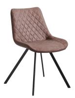 Стул C-931 коричневый. Фото №1