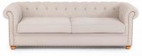 Диван-трансформер Secret De Maison Chesterfield (mod. 5137-60B) дерево береза, ткань: хлопок, 240*96*76см, бежевый / AJ808-18. Фото №1