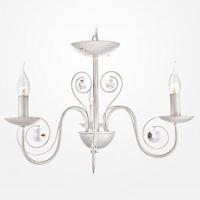 Подвесная люстра Eurosvet Tomas 60018/3 белый с золотом фото Подвесная люстра Eurosvet Tomas 60018/3 белый с золотом. Фото №1