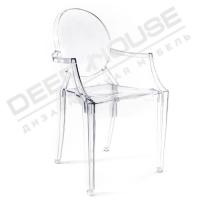 Стул GHOST прозрачный. Фото №1