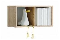 Полка навесная АН-04,коричневый. Фото №1