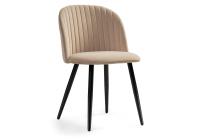 Стул Gabi 1 dark beige / black фото Стул Gabi 1 dark beige / black. Фото №1