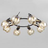 Подвесная люстра Eurosvet Mateo 70119/8 черный. Фото №1