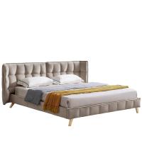 Кровать HUSK 8705 бежевая