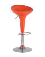 Стул барный Bomba (Бомба) оранжевый фото Стул барный Bomba (Бомба) оранжевый. Фото №1
