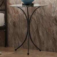 Тумба прикроватная ESF TDFN007-S TD03  черная с медным