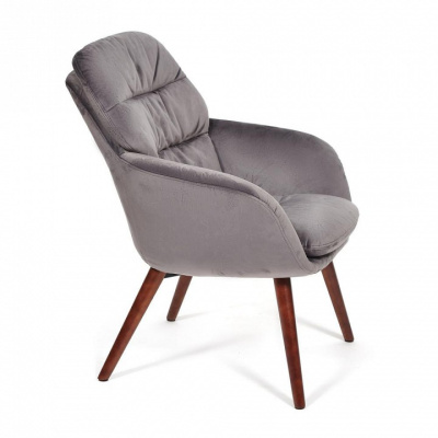 Кресло ORFEI (mod. DM4156)   дерево, ткань, 65*75*87, серый (28-grey). Фото №2