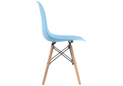 Стул деревянный Eames PC-015 blue фото Стул деревянный Eames PC-015 blue. Фото №3