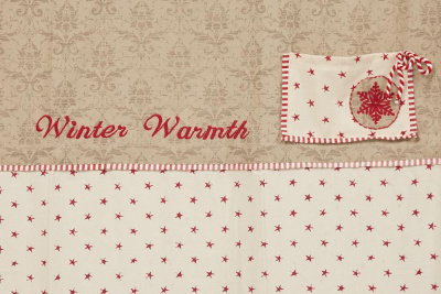 Штора на завязках Secret De Maison Christmas Mood. Фото