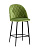 Стул полубарный Марсель велюр травяной