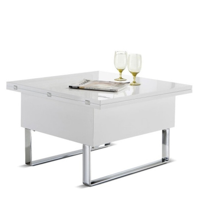 Стол-трансформер В2218 AG белый. Фото