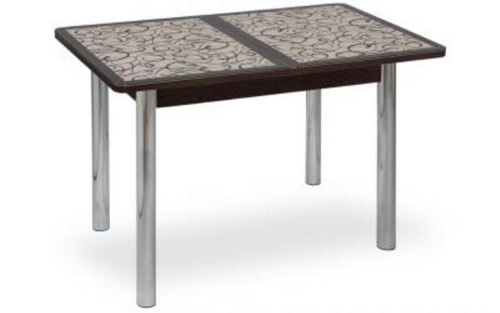 Стол Аспен фотопечать, ноги прямые. Фото №1