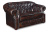 Диван B-128 лавсит (2-х местный) коричневый фото Диван B-128 лавсит (2-х местный) коричневый. Фото №4