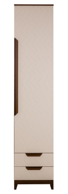 Шкаф с ящиками универсальный Сканди Бежевый. Фото