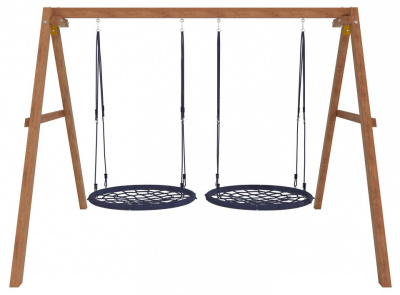 Качели детские Р911-29, коричневый. Фото №4