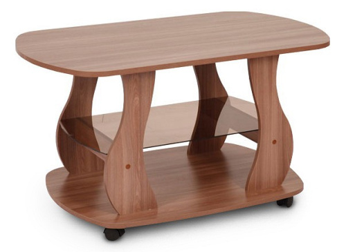 Стол журнальный Барон 2 Ясень шимо т.. Фото №1