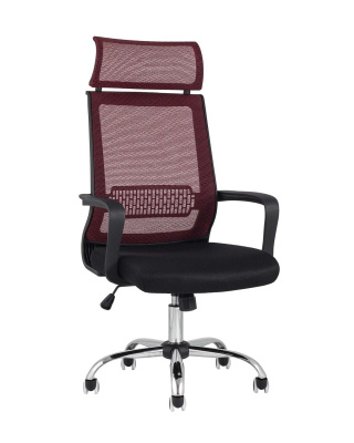 Кресло офисное TopChairs Style красное фото Кресло офисное TopChairs Style красное. Фото №3