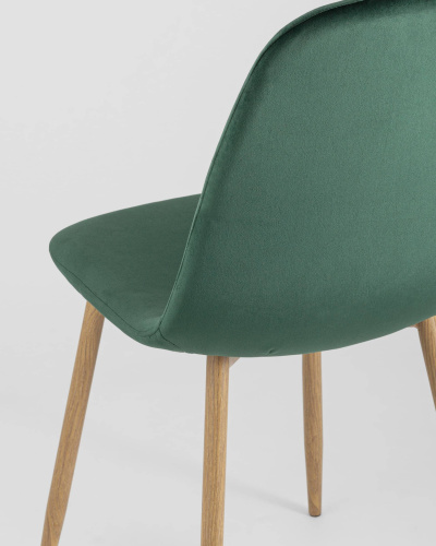 Стул Валенсия велюр темно-зеленый. Фото №8