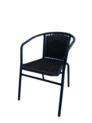 Кресло BISTRO с бежевой подушкой. Фото