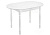 Стол деревянный Леттере белый