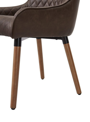 Стул 9-19M коричневый (brown). Фото