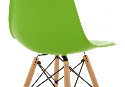 Стул деревянный Eames PC-015 зеленый. Фото №5