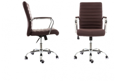 Стул Компьютерное кресло Tongo коричневое. Фото