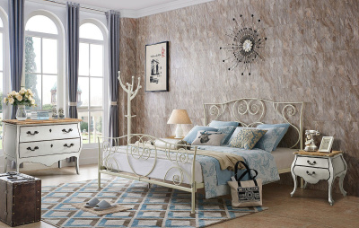 Тумбочка прикроватная FL-4016 белая. Фото