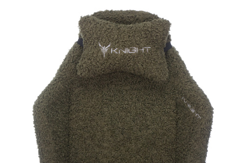 Кресло игровое Knight T1 хаки экомех с подголов. крестовина металл. Фото №8