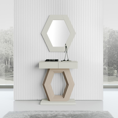 Зеркало NORA 684 Beig. Фото