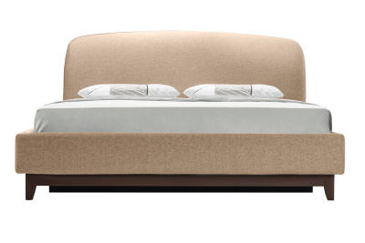 Кровать с ортопедическим основанием и ящиком 1.8 Сканди Лайт_Беж. Фото