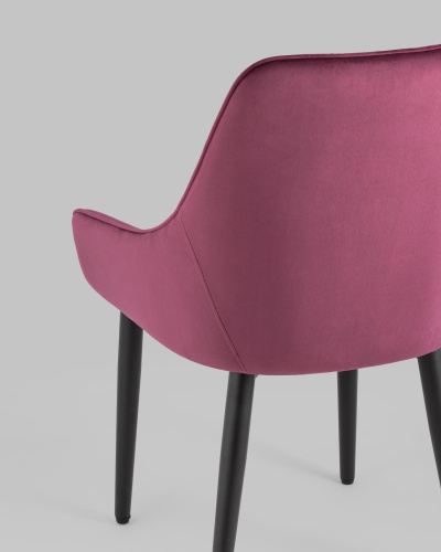 Стул Диана велюр бордовый. Фото №8