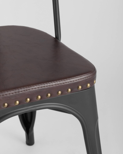 Стул TOLIX SOFT черный матовый. Фото №10