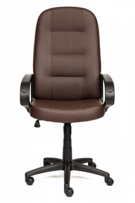 Компьютерное кресло DEVON кож/зам, коричневый/коричневый перфорированный, 36-36/36-36/06  id -. Фото №2