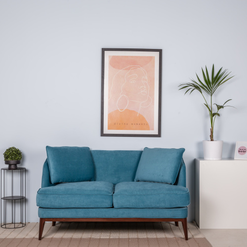 Диван Окланд 2-х местный Блю. Фото №9