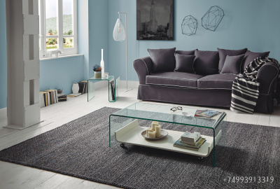 Журнальный стол DUPEN CT-224 Прозрачный. Фото