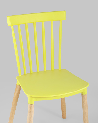 Стул Field пластик желтый. Фото №9