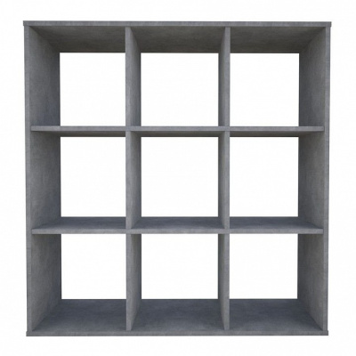 Стеллаж Polini Home Smart, серый. Фото