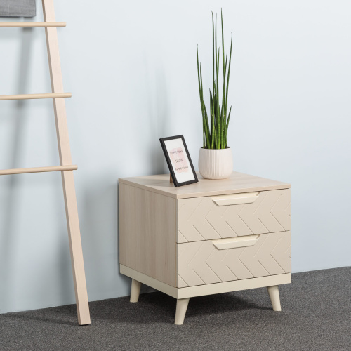 Тумба прикроватная Сканди_Жемчужно-белый. Фото №10