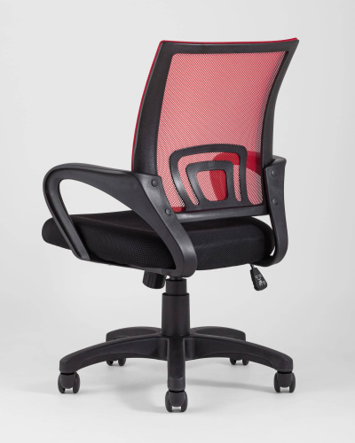 Кресло офисное TopChairs Simple красное. Фото №7