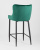 Стул полубарный Ститч велюр изумрудный фото Стул полубарный Ститч велюр изумрудный. Фото №7