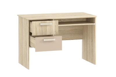 Акварель НМ 009.19-05 М2 Стол для компьютера Капучино/Дуб сонома, Дуб Сонома. Фото